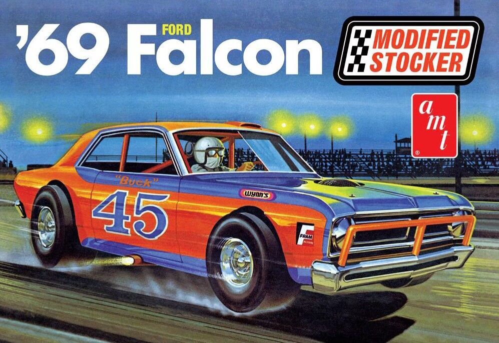 AMT 1/25 1969 Ford Falcon Modified Stocker Plastic Model Kit