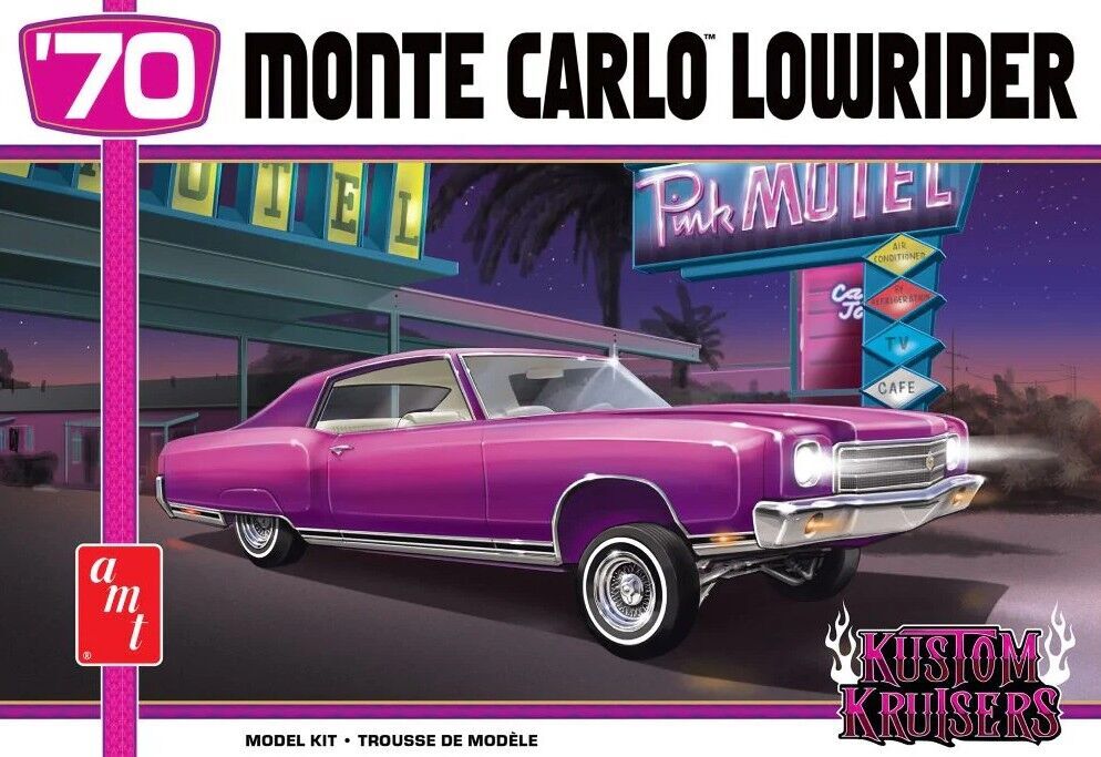 AMT 1/25 1970 Chevy Monte Carlo Lowrider Plastic Model Kit