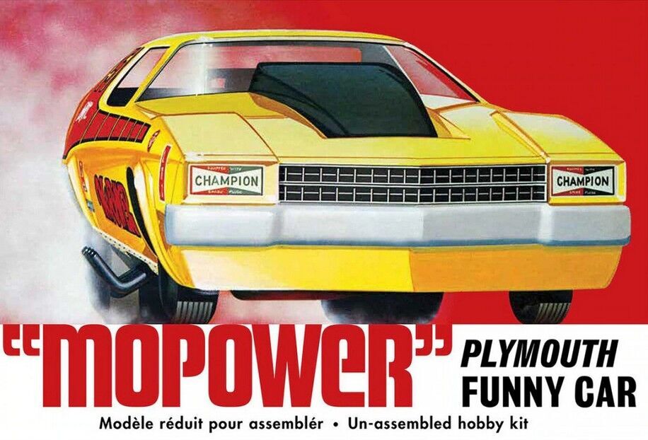 AMT 1/25 "Mopower" Plymouth Funny Car Plastic Model Kit