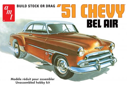 AMT862 AMT 1/25 1951 Chevy Bel Air Plastic Model Kit AMT