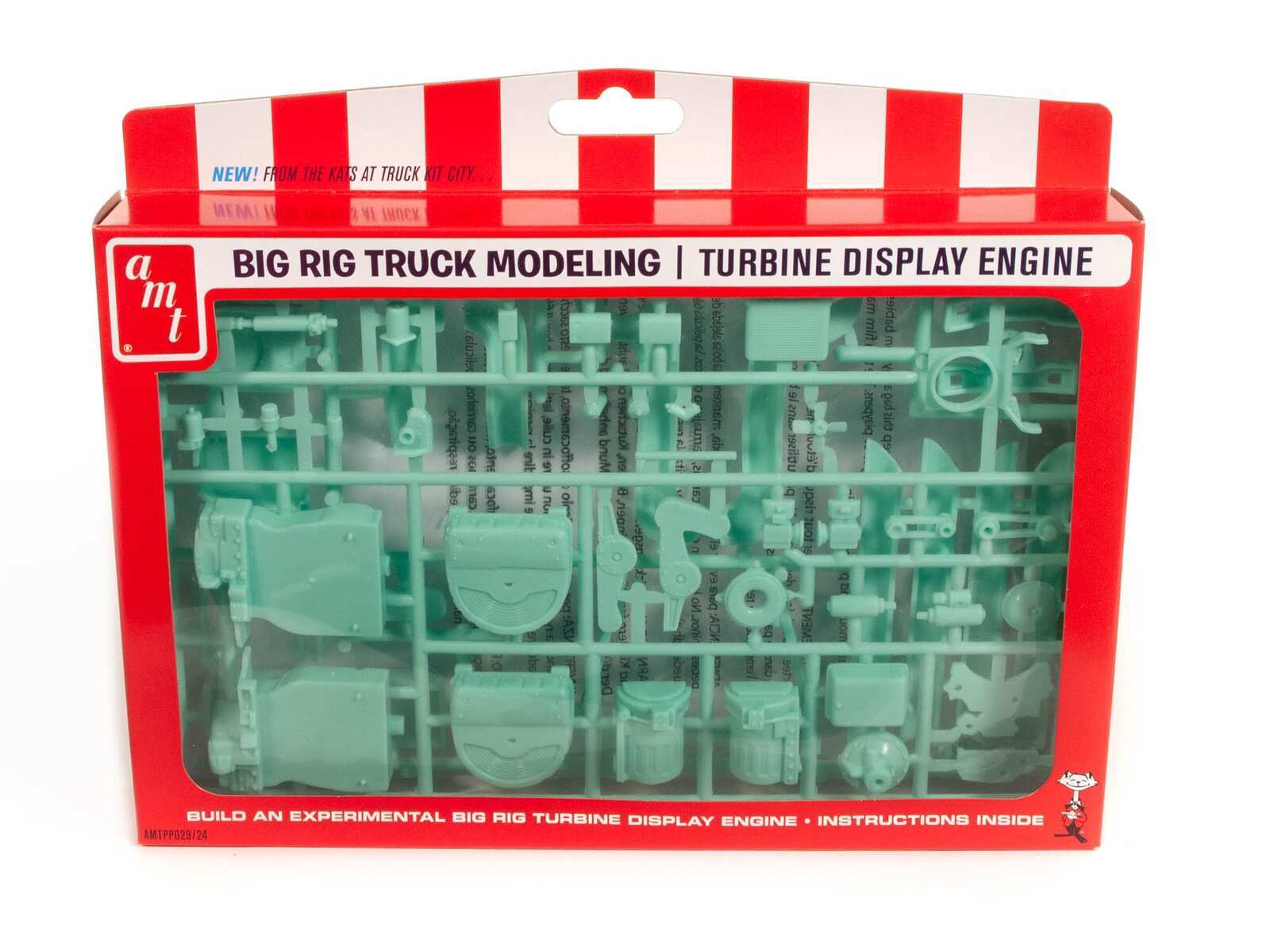 AMTPP029 AMT 1/25 Big Rig Turbine Engine Parts Pack AMT