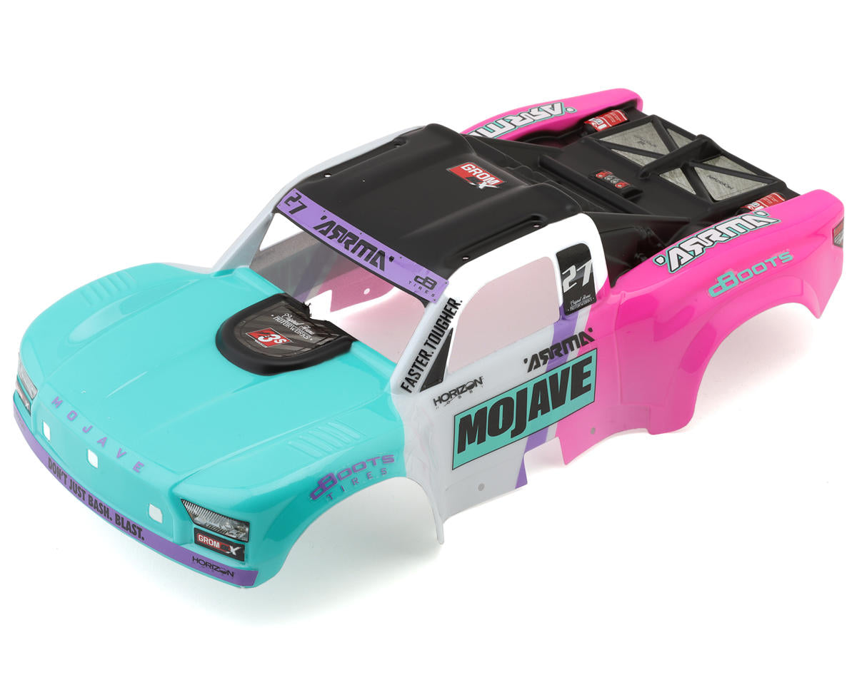Arrma Mojave Grom BLX Body, Teal and Pink ARA-1564