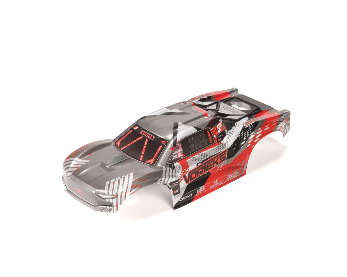 Arrma Red Painted Body, Vorteks V4 ARA-2143