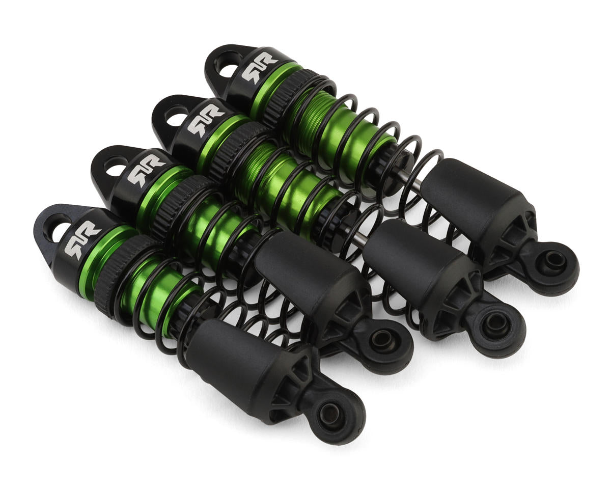 Arrma Assembled F/R Shock Set with 700cst Oil, 4pcs, Green - ARA-2763