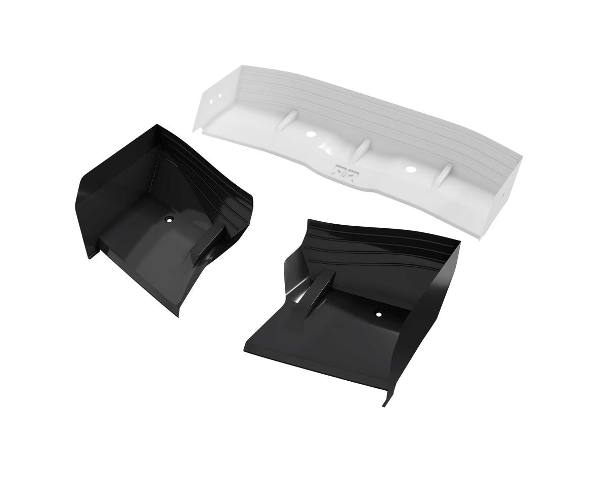 Arrma Painted Limitless Wing Set, Black/White ARA-2809