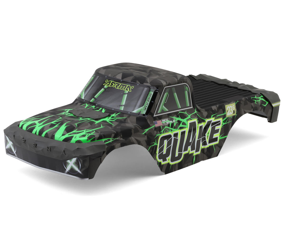 Arrma Painted Body Set, Green, Quake 223S ARA-2880