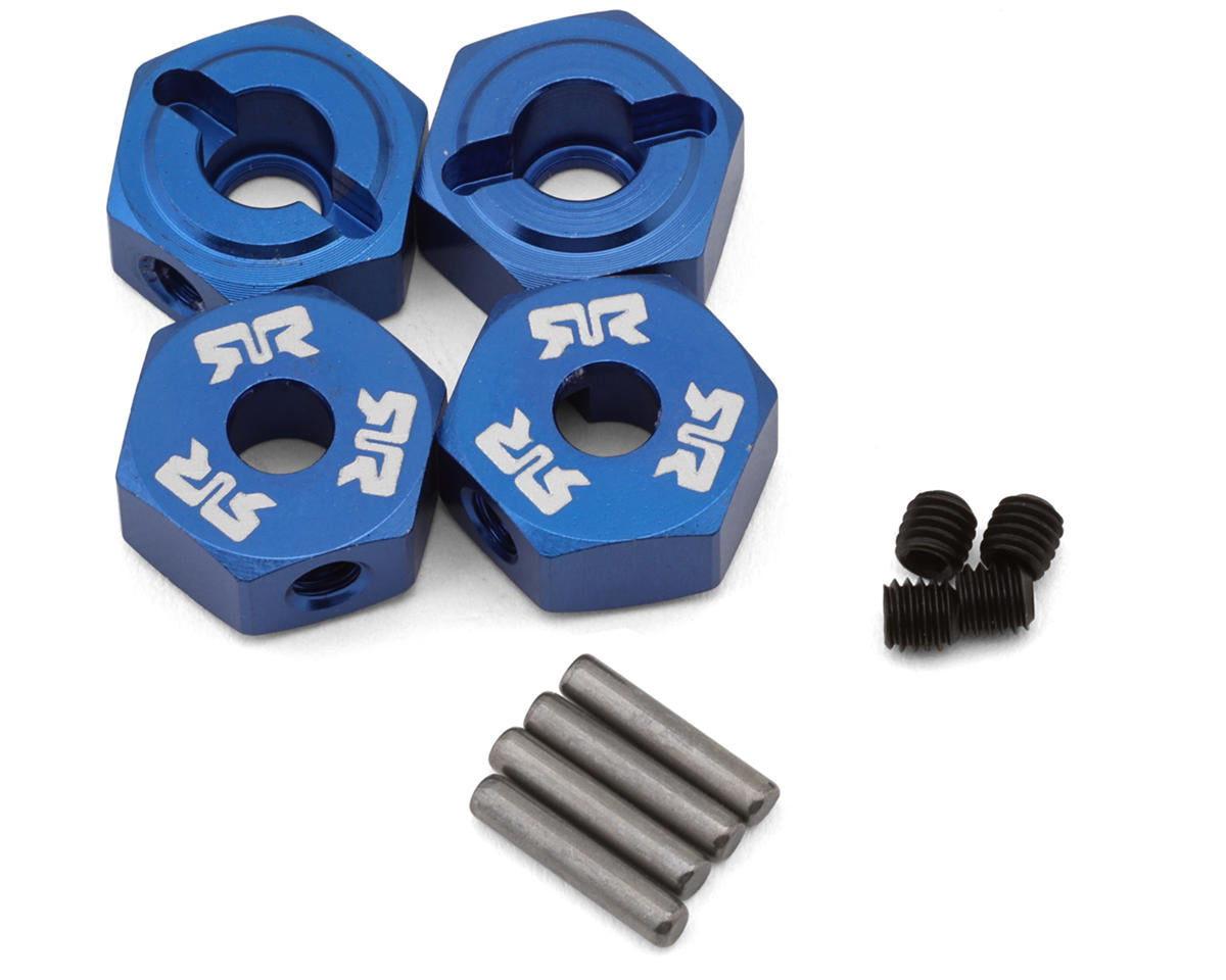 Arrma 12mm Metal Wheel Hex Set, 4pcs, Blue - ARA-3116