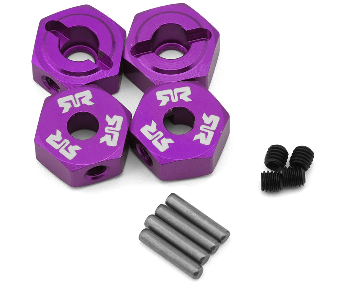 Arrma 12mm Metal Wheel Hex Set, 4pcs, Purple - ARA-3117