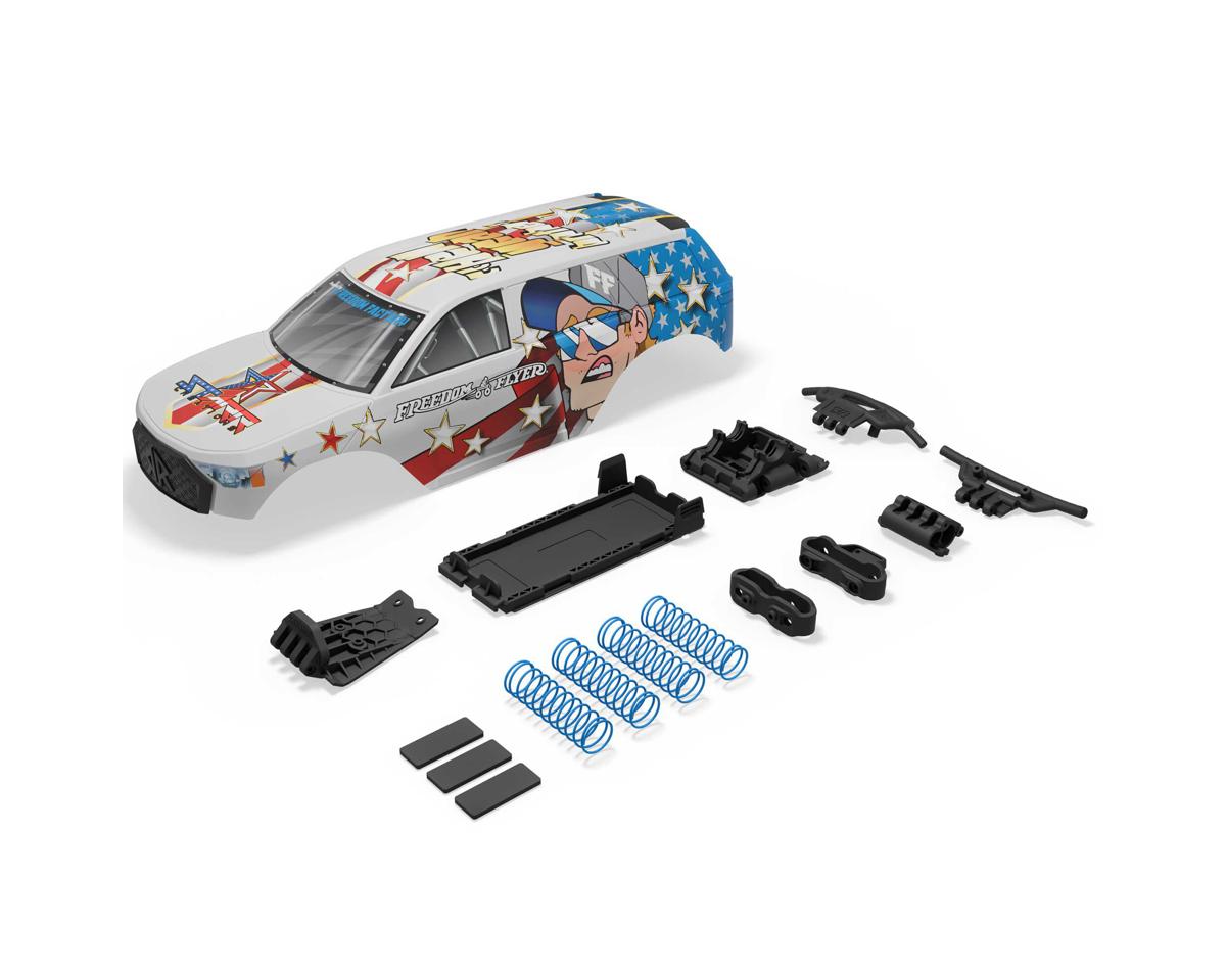 Arrma Gorgon Painted Decaled Trimmed Body Set, Freedom Flyer - ARA-3218