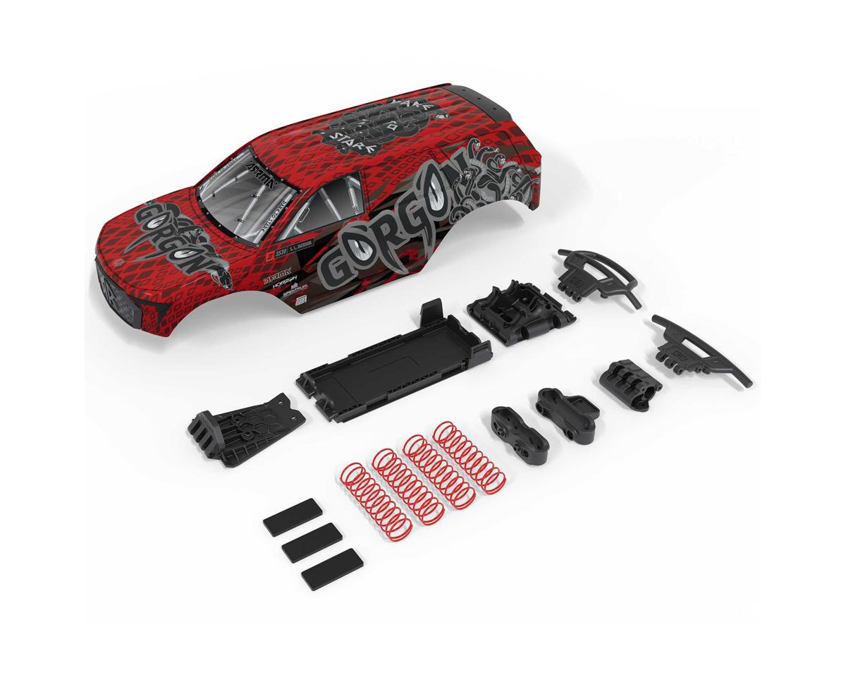 Arrma Gorgon 223S Painted Body Set, Red/Black - ARA-3417