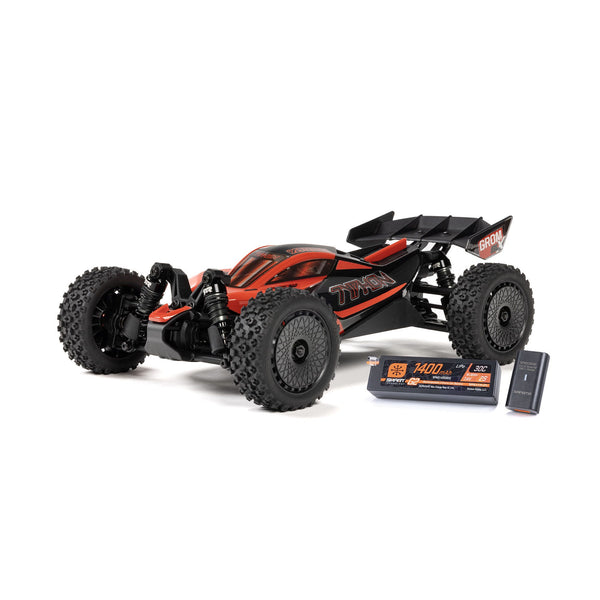 Arrma Typhon Grom Brushless 1/18 4x4 Buggy RTR, Red, ARA2306ST1