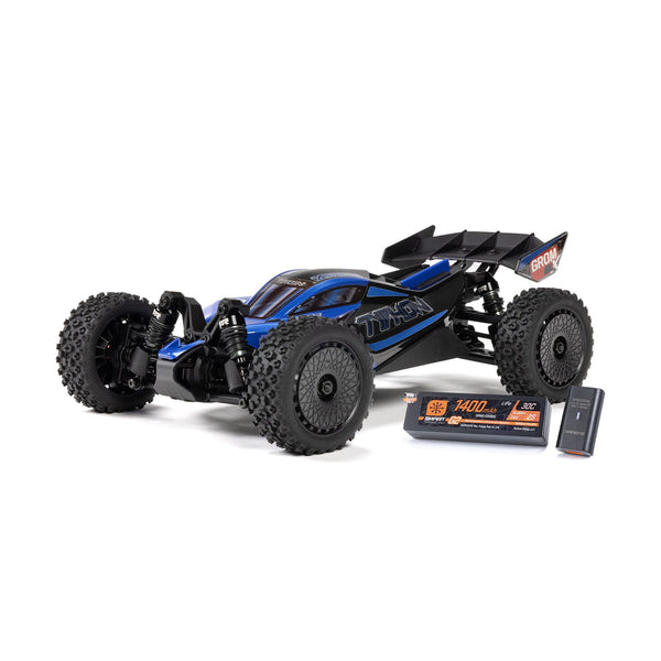 Arrma Typhon Grom Brushless 1/18 4x4 Buggy RTR, Blue, ARA2306ST2