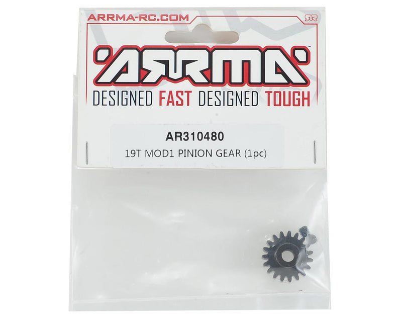 ARA310480 Arrma 19T Mod1 Pinion Gear, AR310480