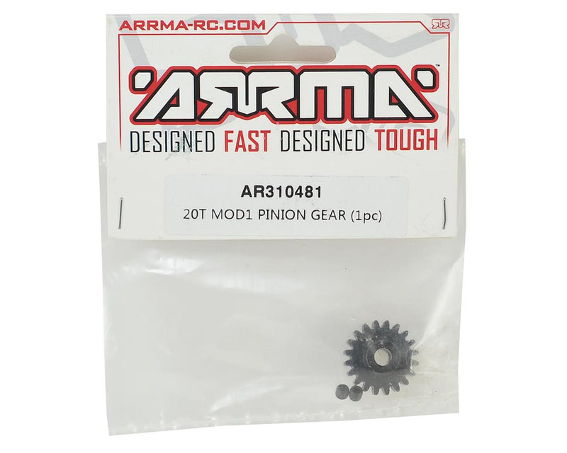 ARA310481 Arrma 20T Mod1 Pinion Gear, AR310481