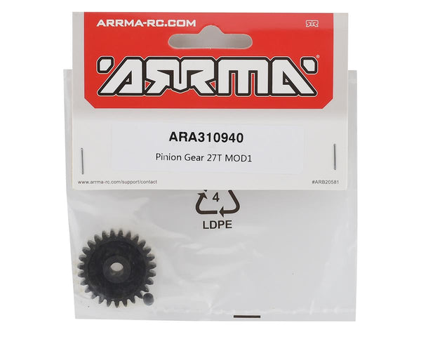 ARA310940 Arrma 27T Mod1 Pinion Gear, 1pc, AR310940