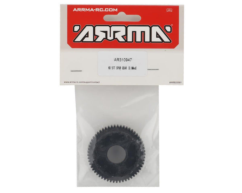 ARA310947 Arrma HD 57T Spur Gear, 0.8 Mod, AR310947, AR310879, ARAC9265