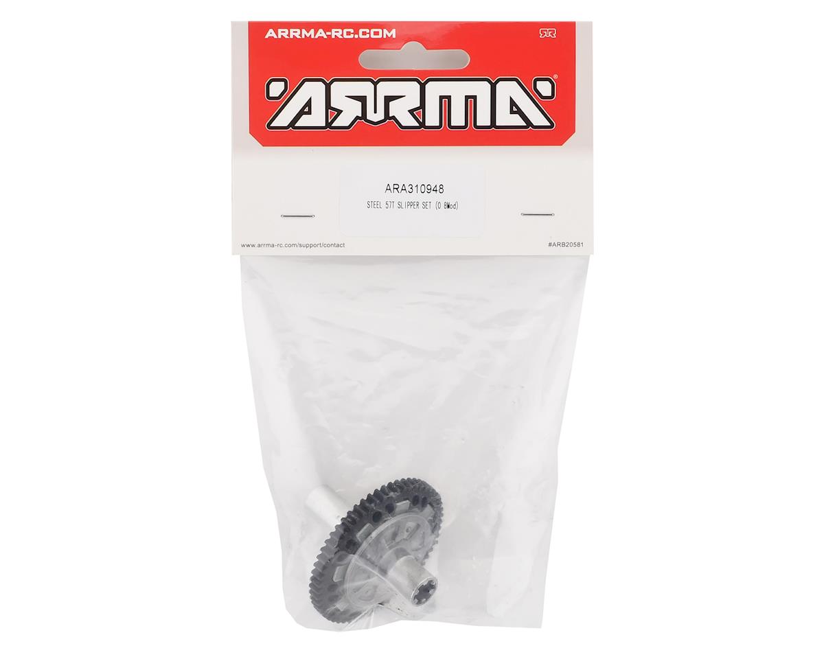 ARA310948 Arrma Steel 57T Slipper Set, 0.8 Mod, AR310948 ARRMA