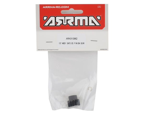 ARA310962 Arrma 15T Mod 1 Pinion Gear, 8S BLX, AR310962