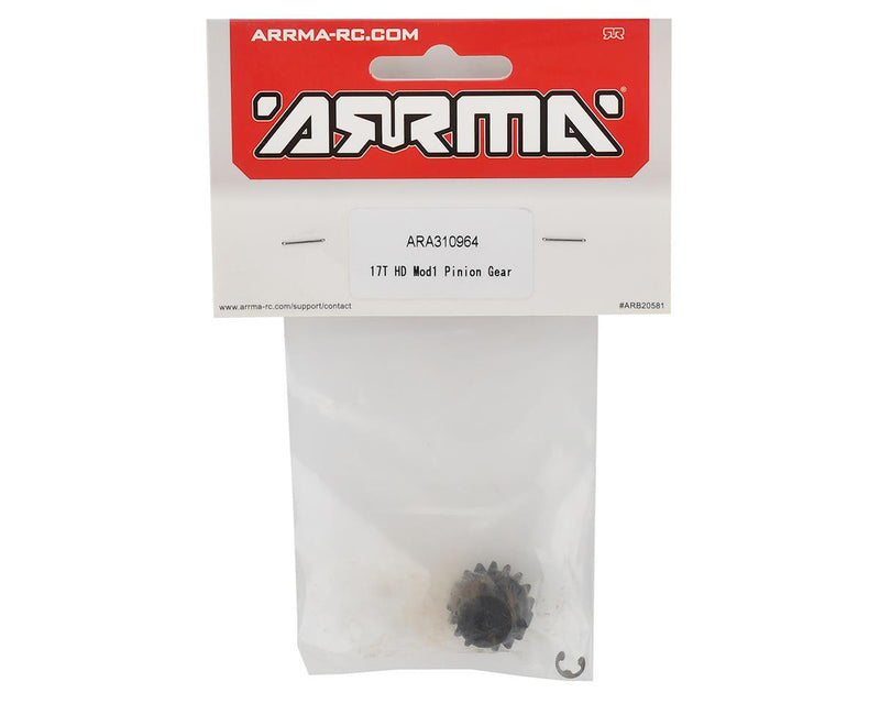 ARA310964 Arrma 17T Mod 1 Pinion Gear, 8S BLX, AR310964