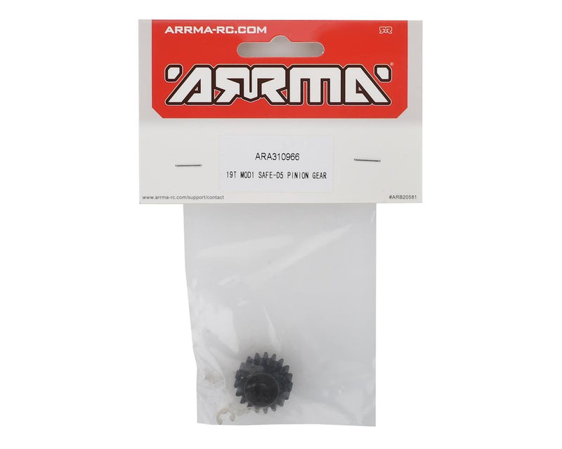 ARA310966 Arrma 19T Mod 1 Pinion Gear, 8S BLX, AR310966