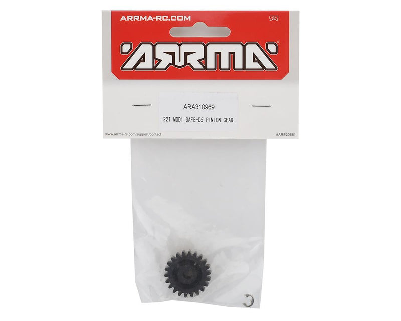 ARA310969 Arrma 22T Mod 1 Pinion Gear, 8S BLX, AR310969