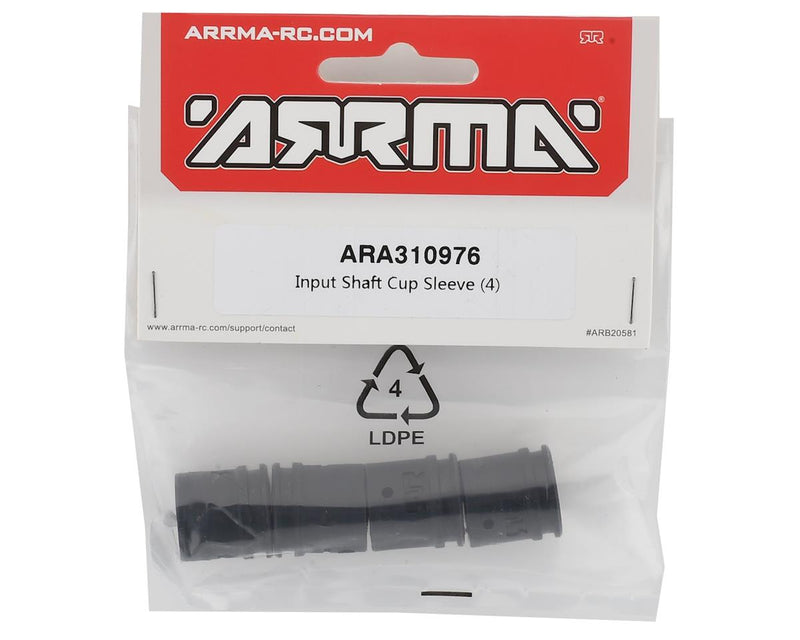 ARA310976 Arrma Input Shaft Cup Sleeve, 4pcs, AR310976