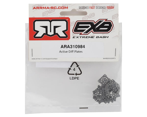 ARA310984 Arrma Limited Slip Diff Plates for 29mm Diff Case, AR310984