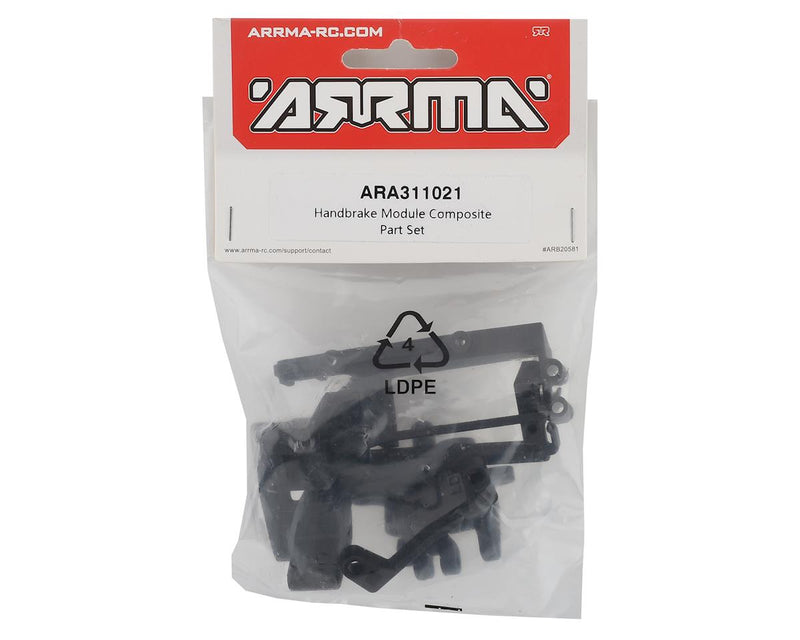 ARA311021 Arrma Handbrake Module Composite Part Set, AR311021