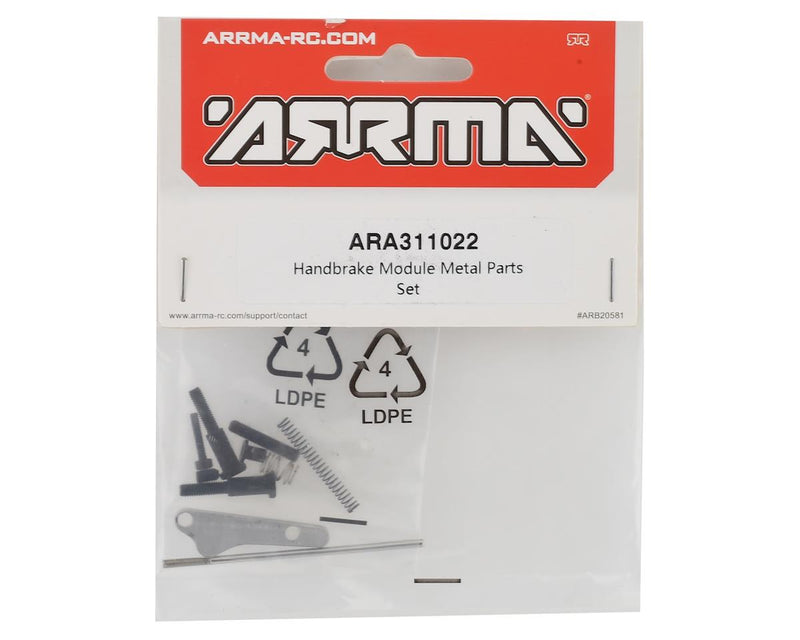 ARA311022 Arrma Handbrake Module Metal Parts Set, AR311022