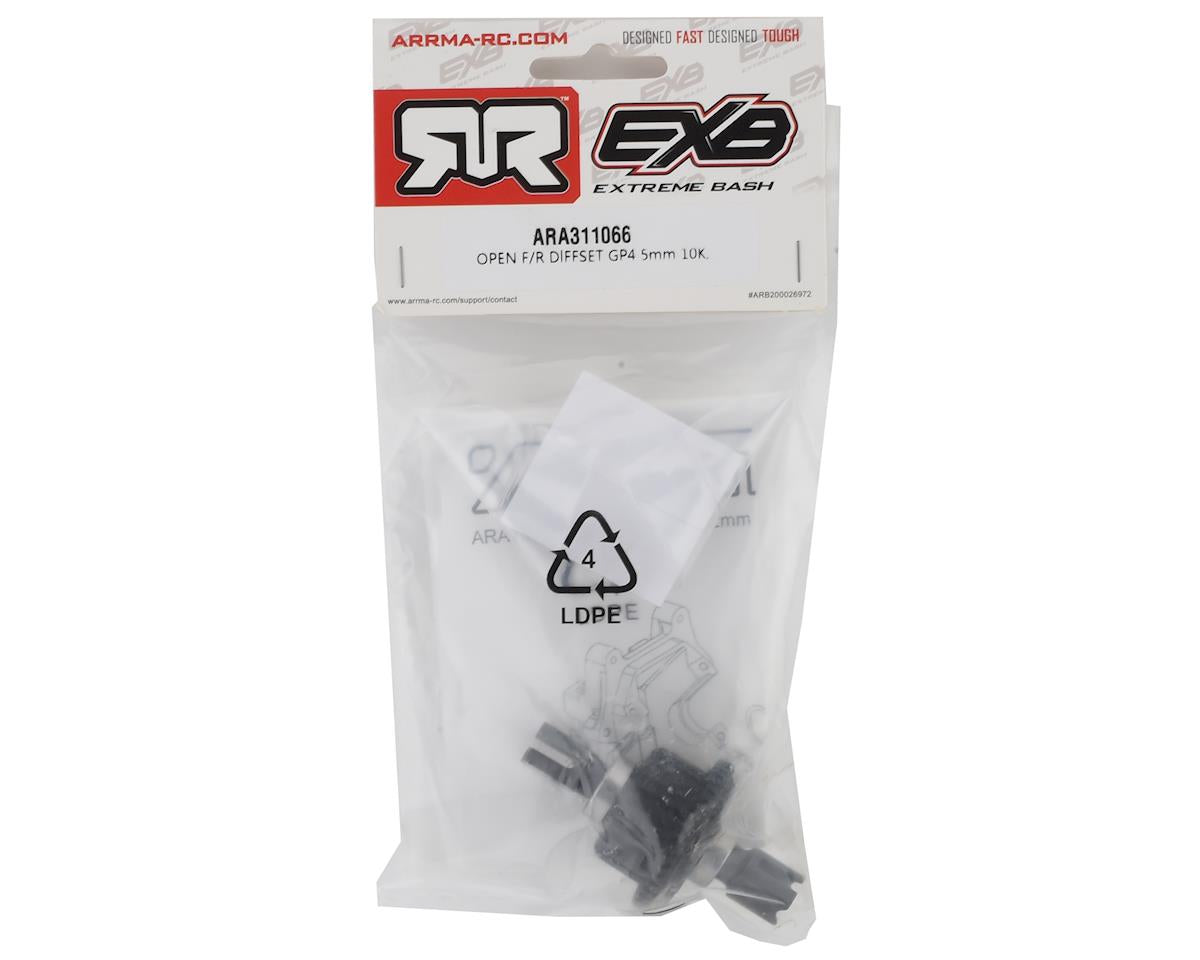 ARA311066 Arrma Open F/R Diff Set GP4 5mm 10K, AR311066 ARRMA