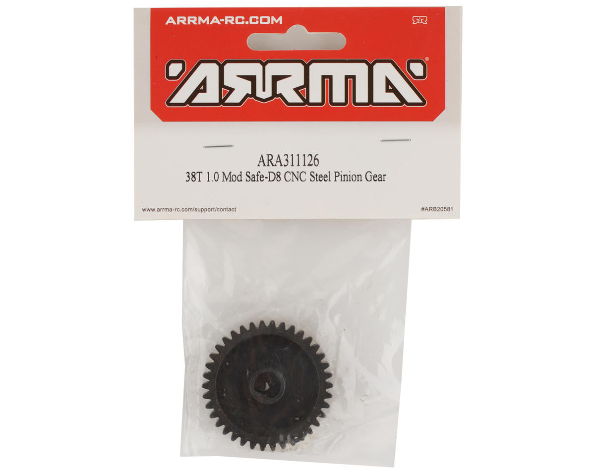 ARA311126 Arrma 38T Mod1 Safe-D8 Pinion Gear ARRMA