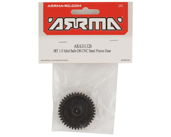 ARA311126 Arrma 38T Mod1 Safe-D8 Pinion Gear