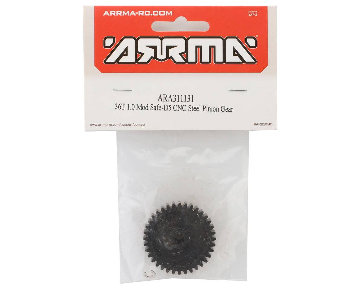 ARA311131 Arrma 36T Mod1 Safe-D5 Pinion Gear ARRMA