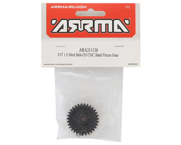 ARA311136 Arrma 31T Mod1 Safe-D5 Pinion Gear