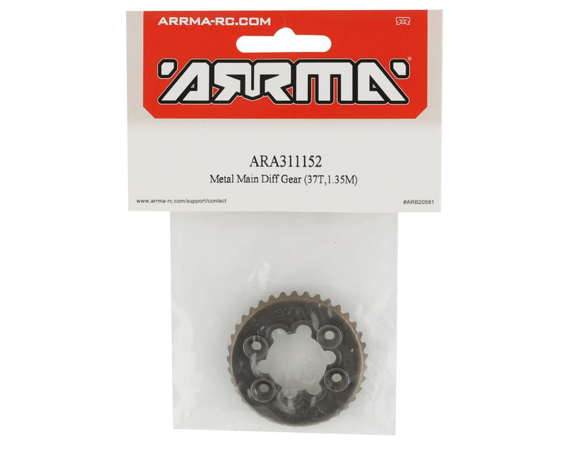 ARA311152 Arrma 37T Mod 1.35 Metal Main Diff Gear