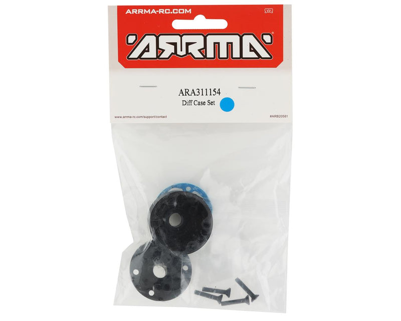 ARA311154 Arrma Diff Case Set