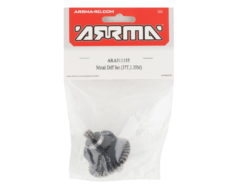 ARA311155 Arrma 37T Mod 1.35 Metal Diff Set