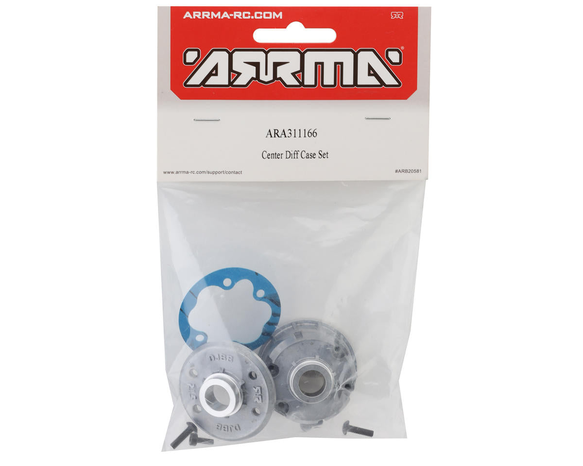 ARA311166 Arrma Centre Diff Case Set, Mojave 4S ARRMA