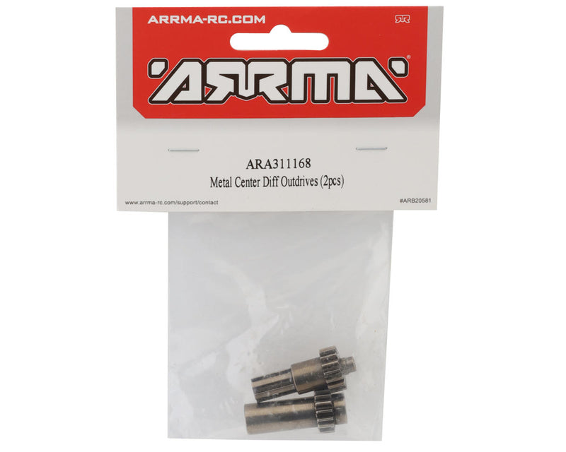 ARA311168 Arrma Metal Center Diff Outdrives, 2pcs, Mojave 4S