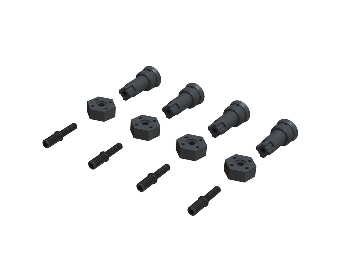 ARA311178 Arrma Wheel Axle and Hub Set, Grom ARRMA