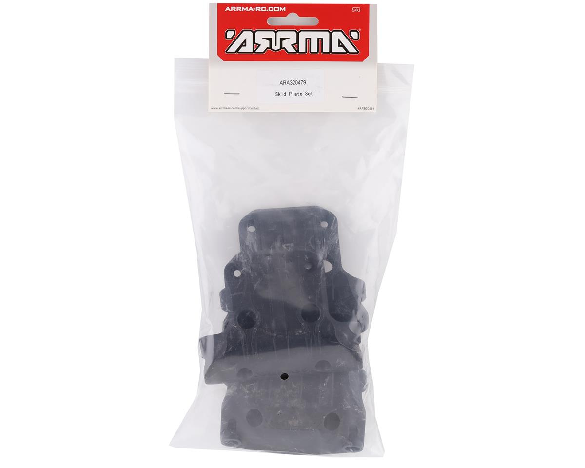 ARA320479 Arrma Skid Plate Set, 8S BLX, AR320479 ARRMA
