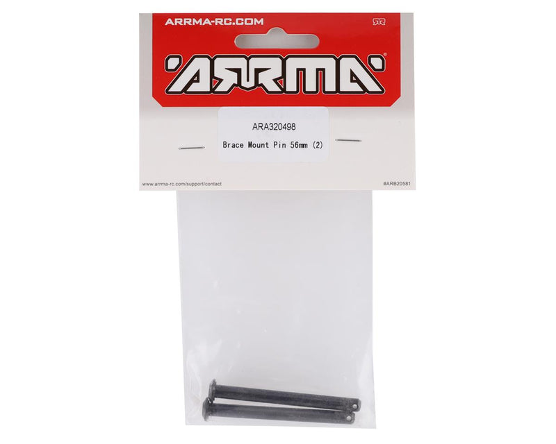 ARA320498 Arrma Brace Mount Pin 56mm, 2pcs, 8S BLX, AR320498