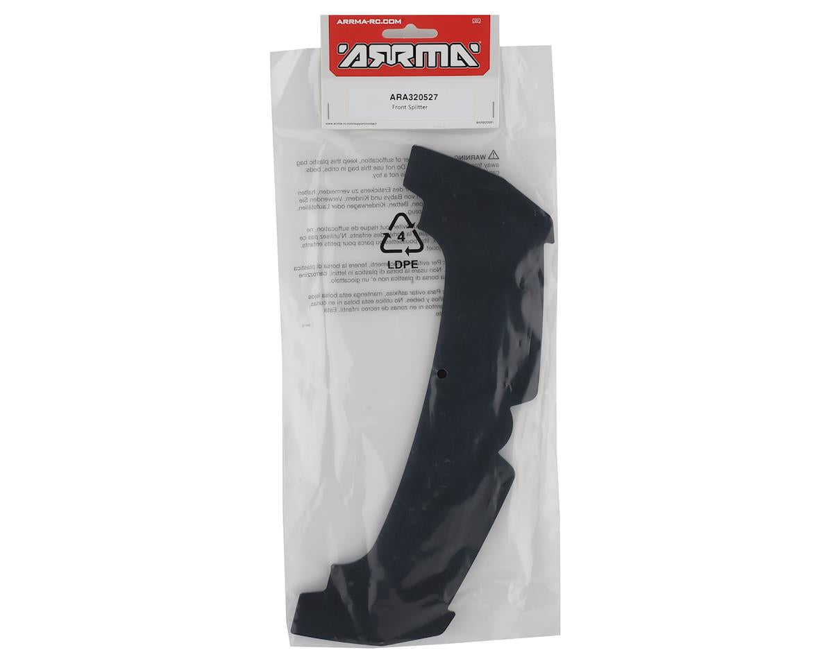 ARA320527 Arrma Front Splitter, Limitless, AR320527 ARRMA