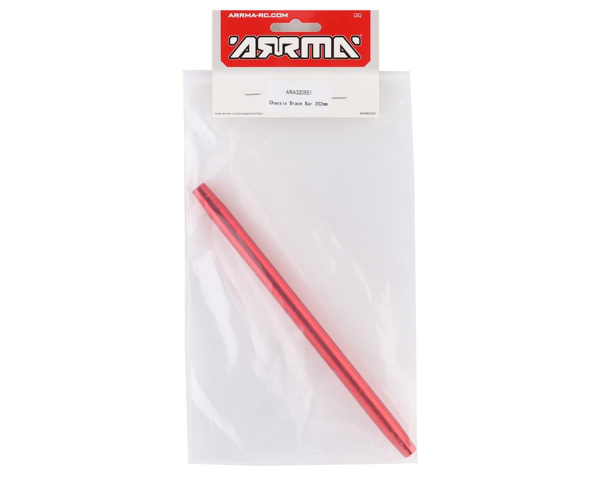 ARA320551 Arrma Chassis Brace Bar, 202mm, 8S BLX, AR320551 ARRMA