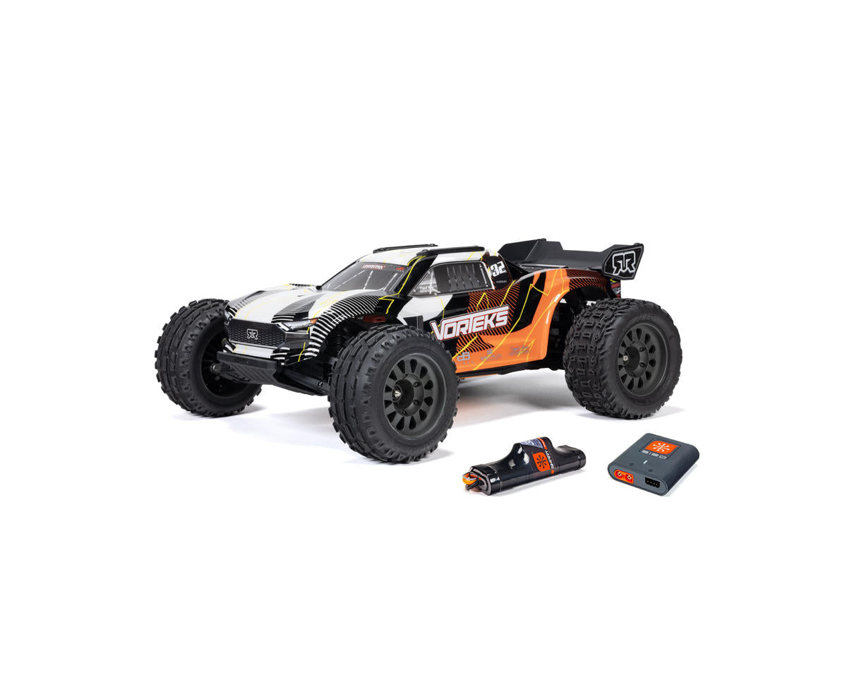 Arrma Vorteks MEGA 550 2WD Stadium Truck RTR, Orange ARA3205ST1
