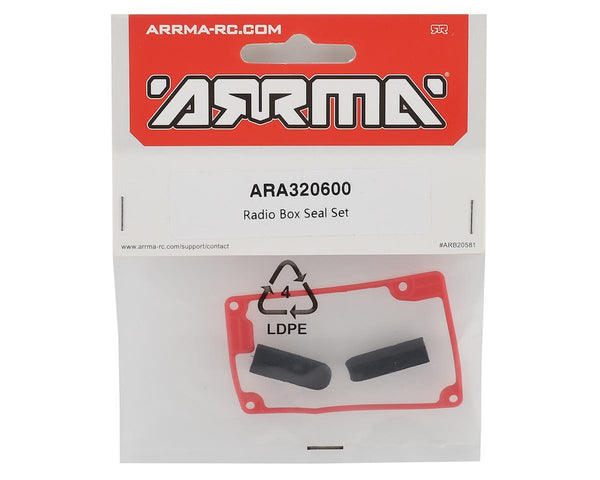 ARA320600 Arrma Radio Box Seal Set, AR320600