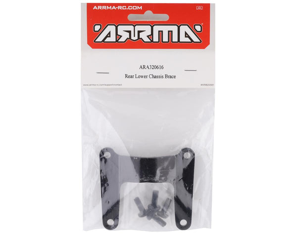 ARA320616 Arrma Rear Lower Chassis Brace, AR320616