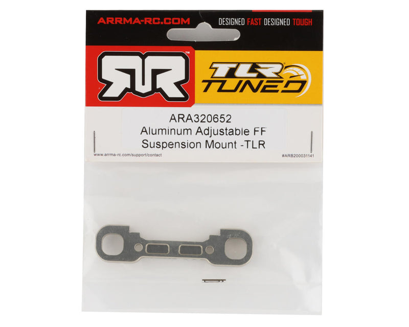 ARA320652 Arrma TLR Tuned Adjustable Aluminium FF Suspension Mount, AR320652