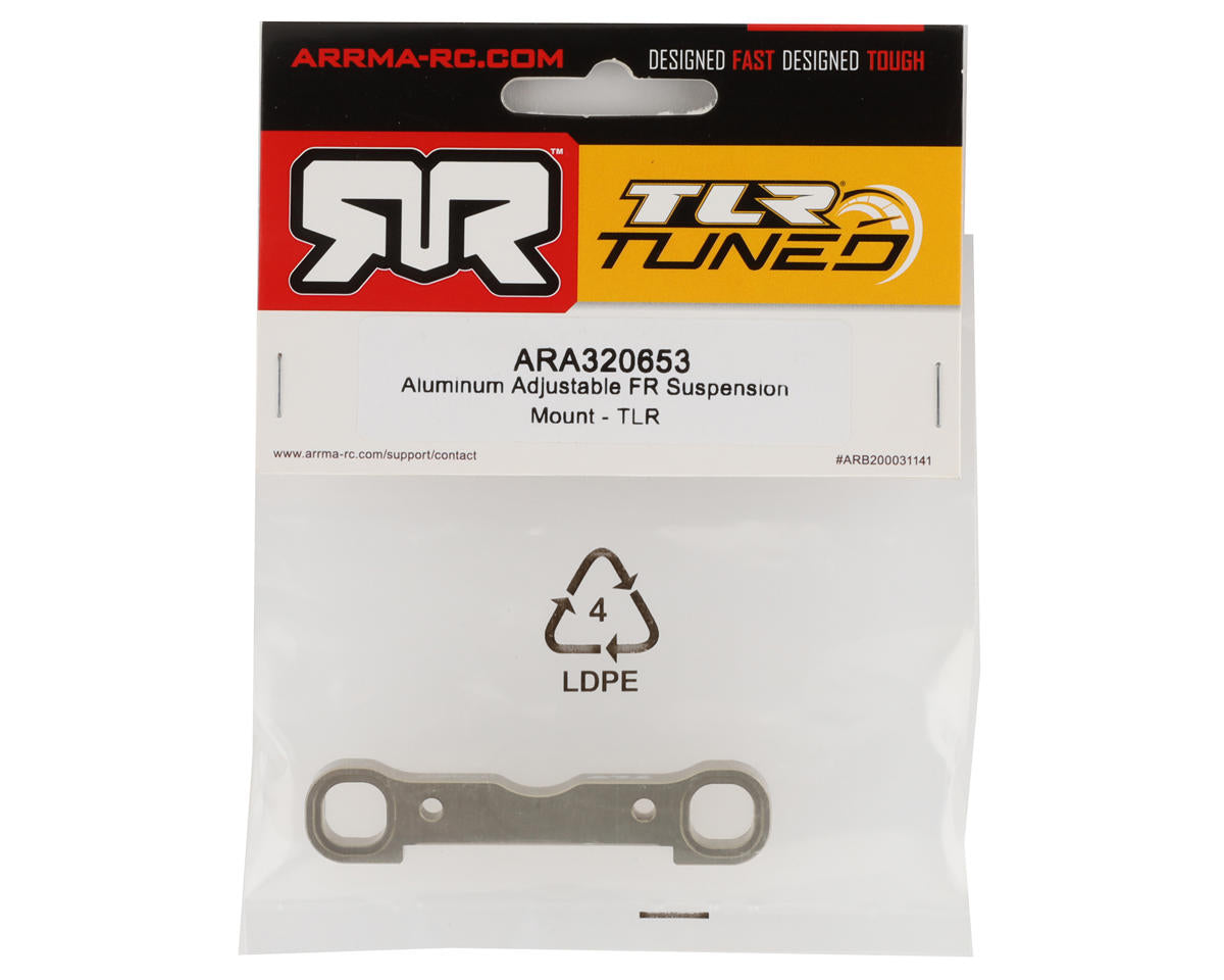 ARA320653 Arrma TLR Tuned Adjustable Aluminium FR Suspension Mount, AR320653 ARRMA