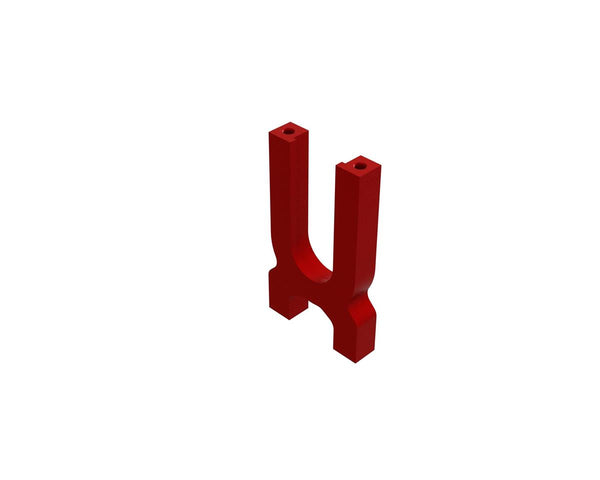 ARA320666 Arrma Aluminum Center Diff Holder, Red